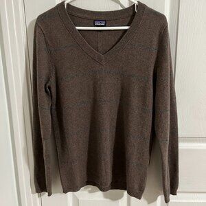 Patagonia Recycled Cashmere V-Neck Sweater Size XS